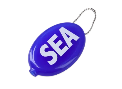 WIND AND SEA Sea Coin Case "Blue"