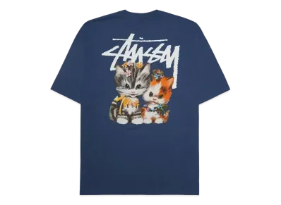 Stussy Kittens Tee "Midnight"
