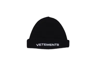 VETEMENTS Logo Venny "Black White"