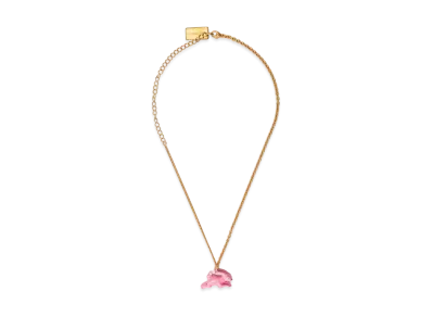 Marni Necklace With Rabbit Pendant "Fuchsia"
