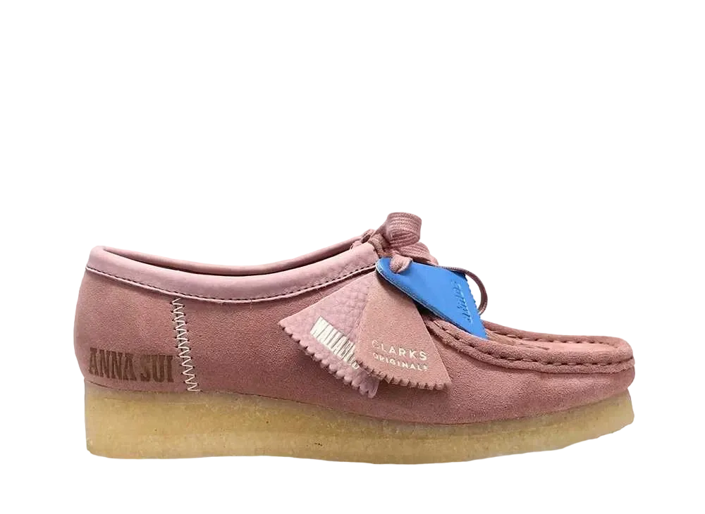ANNA SUI × atmos × Clarks Women's Wallabee Maple Suede