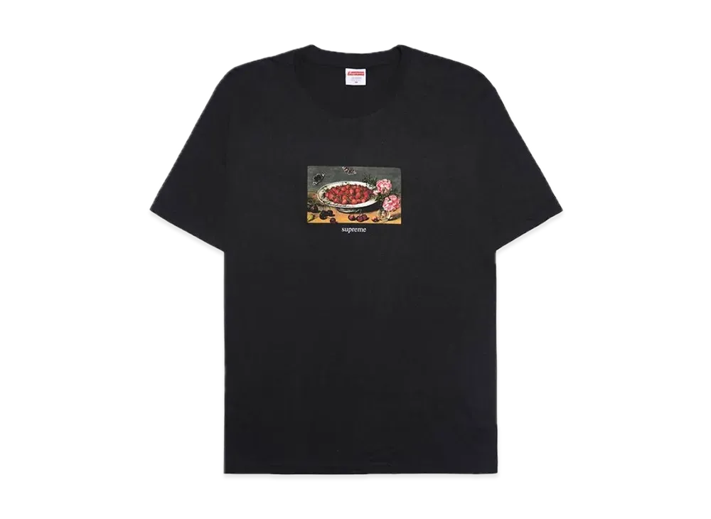 シュプリーム ストゥローバリ Tシャツ "ブラック"