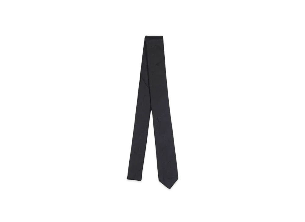 el conductorH JACQUARD SILK TIE "BK"