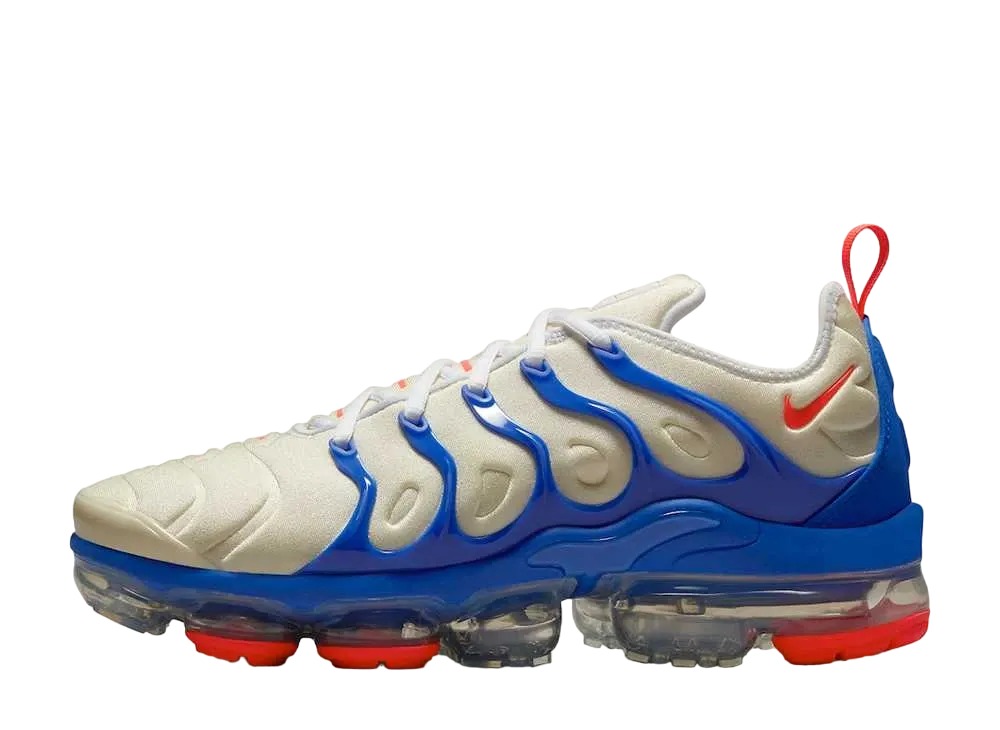 Nike Air Vapormax Plus "Coconut Milk/Bright Crimson"
