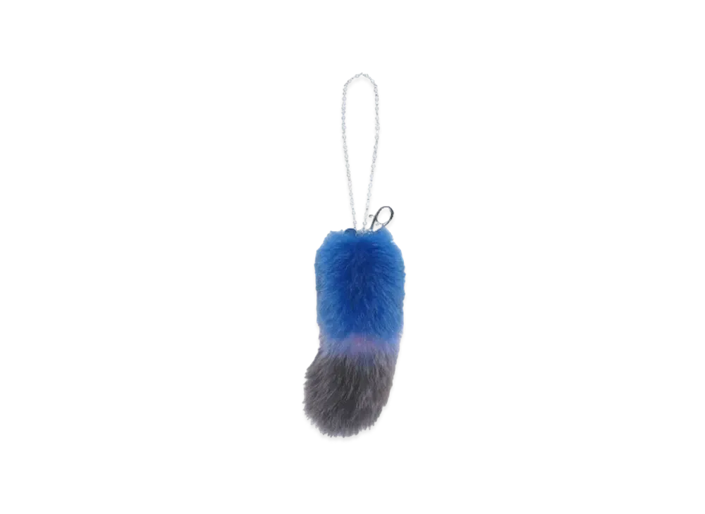 el conductorH RECYCLE FUR TAIL KEYCAHIN "MULTI"