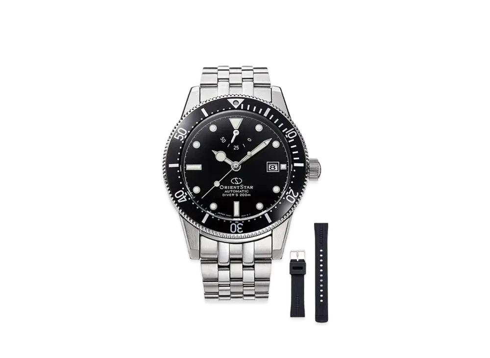 ORIENT STAR Sports Collection Diver 1964 2nd Edition with Silicon Spare Band RK-AU0601B