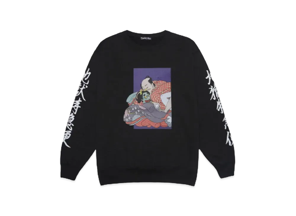F-LAGSTUF-F "地獄特急便"SWEAT "BLACK"