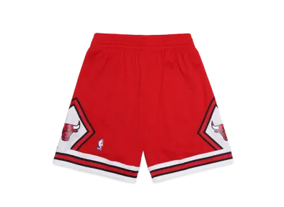 Mitchell&Ness NBA SWINGMAN ROAD SHORTS BULLS 97-98 "RED"