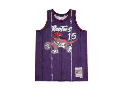Mitchell&Ness NBA SWINGMAN ROAD JERSEY RAPTORS 98 VINCE CARTER "PURPLE"