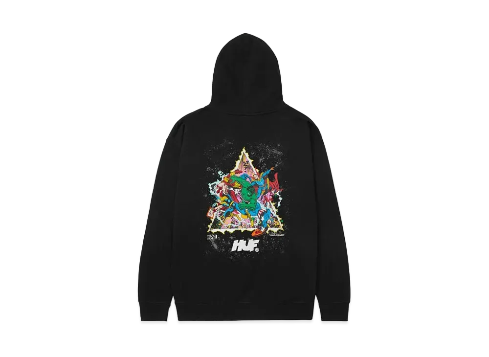HUF x Avengers Cosmic Assemblage Hoodie "Black"