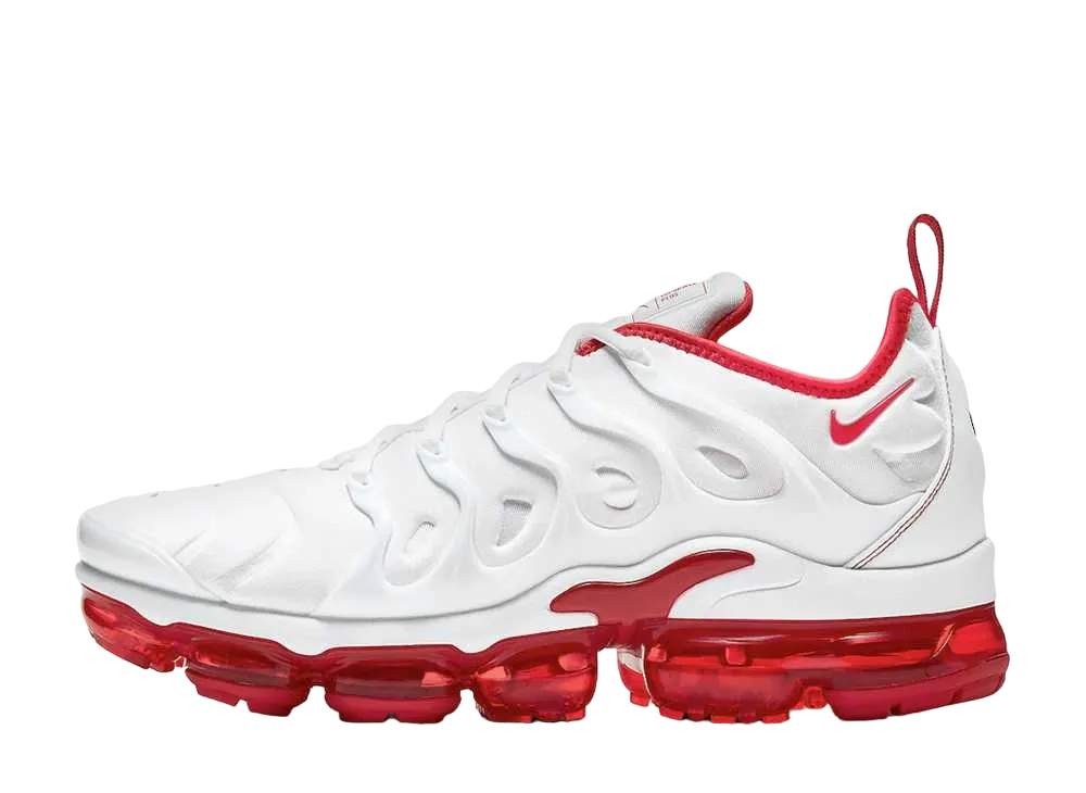 Nike Air Vapormax Plus "White/University Red"