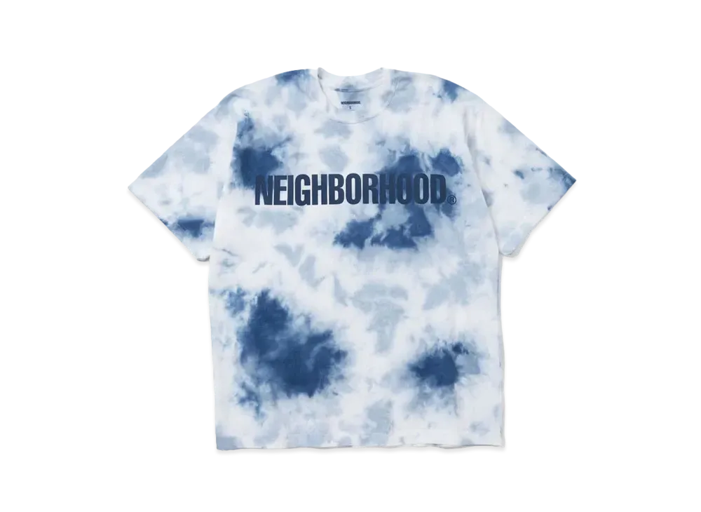 ネイバーフッド タイ ダイ . クルーネック SS "ネイビー"