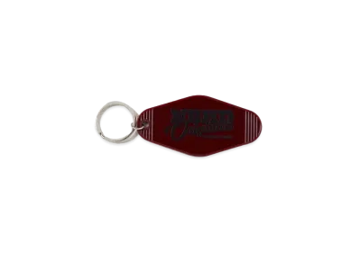 NEIGHBORHOOD Motel Type Key Tag-1 "Burgundy"