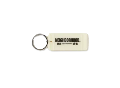 NEIGHBORHOOD Motel Type Key Tag-2 "White"
