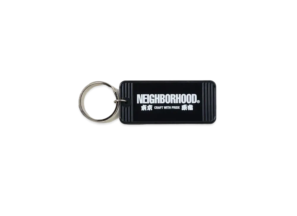 NEIGHBORHOOD Motel Type Key Tag-2 "Black"