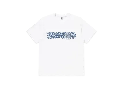 Black Eye Patch Hibiscus Tee "White"