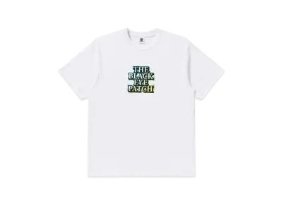 Black Eye Patch OG Label Hologram Tee "White"