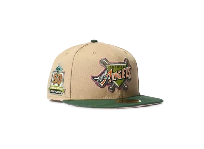 NEW ERA ANAHEIM ANGELS 50TH ANV 59FIFTY "CAMELxPINE"