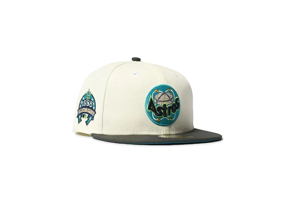 NEW ERA HOUSTON ASTROS 1986 ALL STAR GAME 59FIFTY "CHROMExPEWTER"