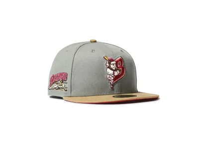 NEW ERA BUFFALO BISONS BISONS PATCH 59FIFTY "MISTYxKHAKI"