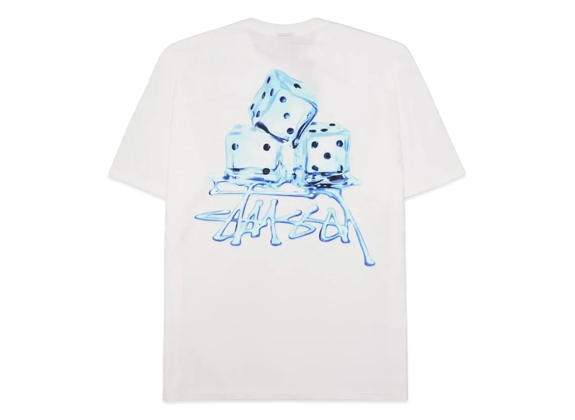 Stussy Melted Tee "White"