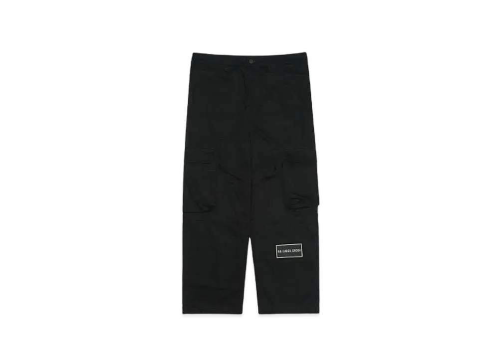 44 LABEL GROUP HELM PANTS DRILL COTTON "BLACK"