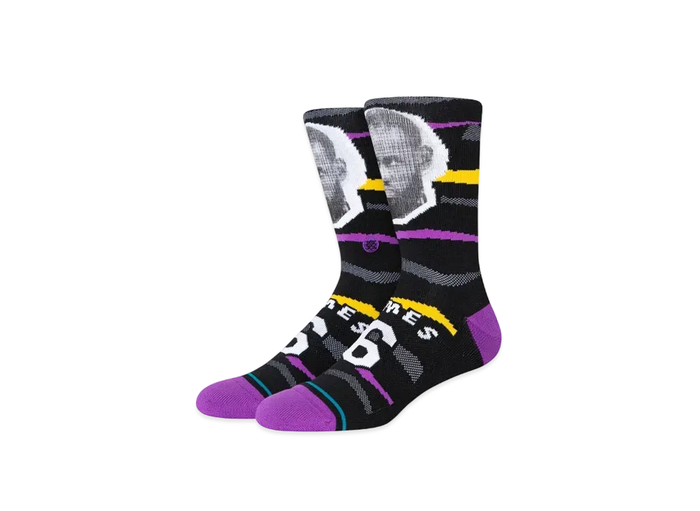 STANCE FAXED LEBRON "BLACK"