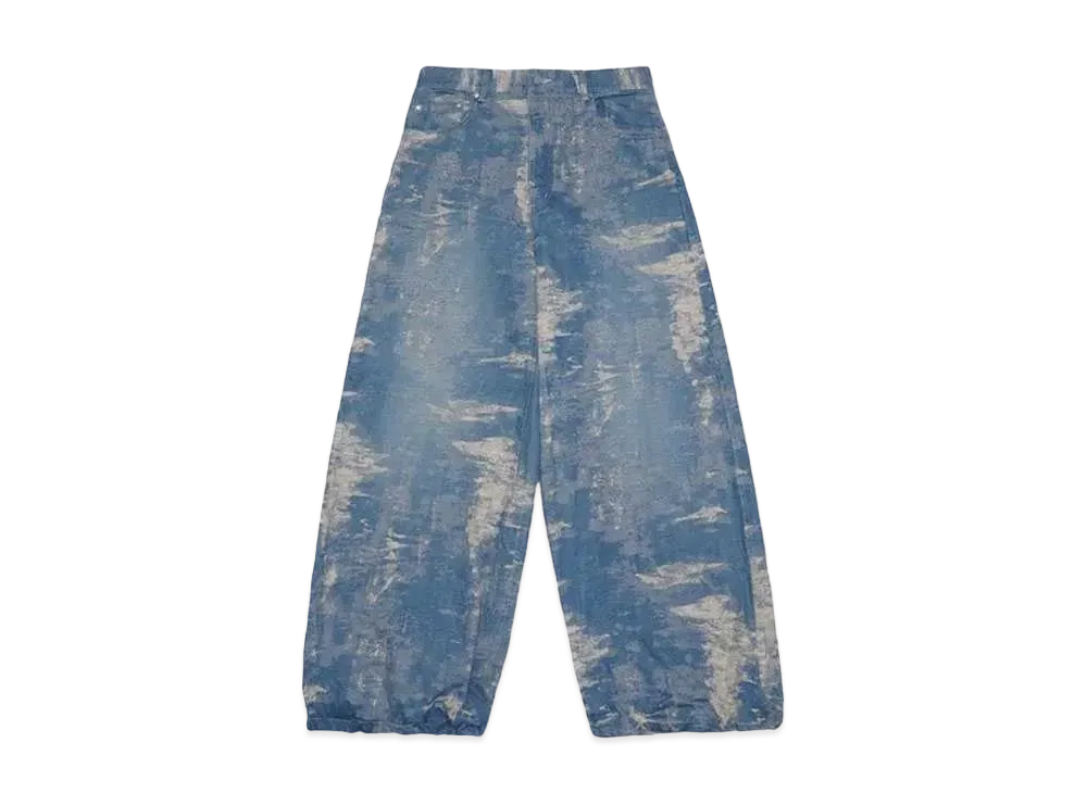 HYPE DROP x TAAKK WIDE FIT DENIM PANTS "BLEACH"