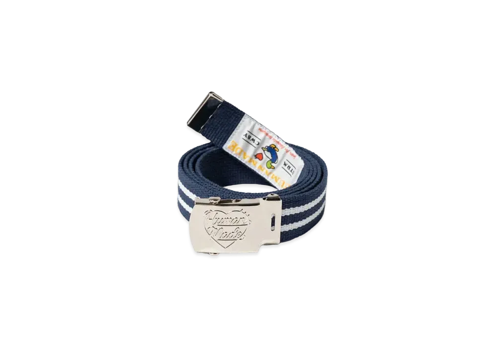 HUMAN MADE Web Belt "Navy"