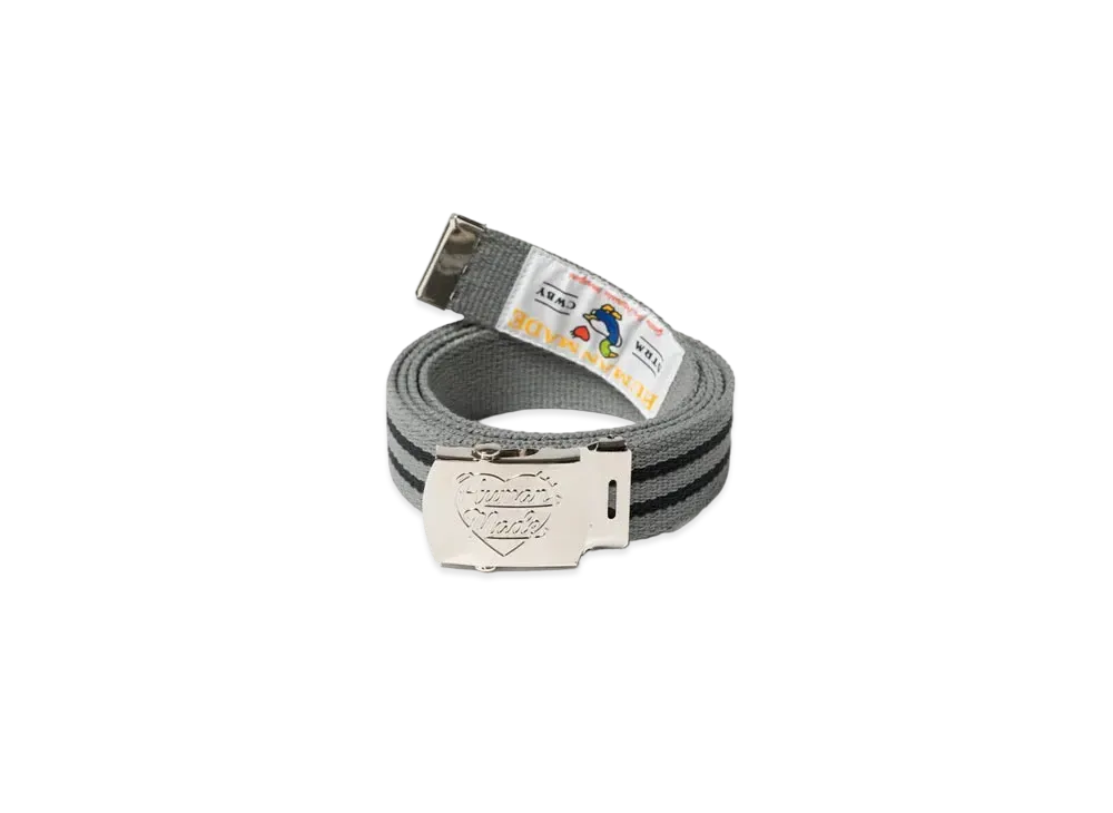 HUMAN MADE Web Belt "Gray"