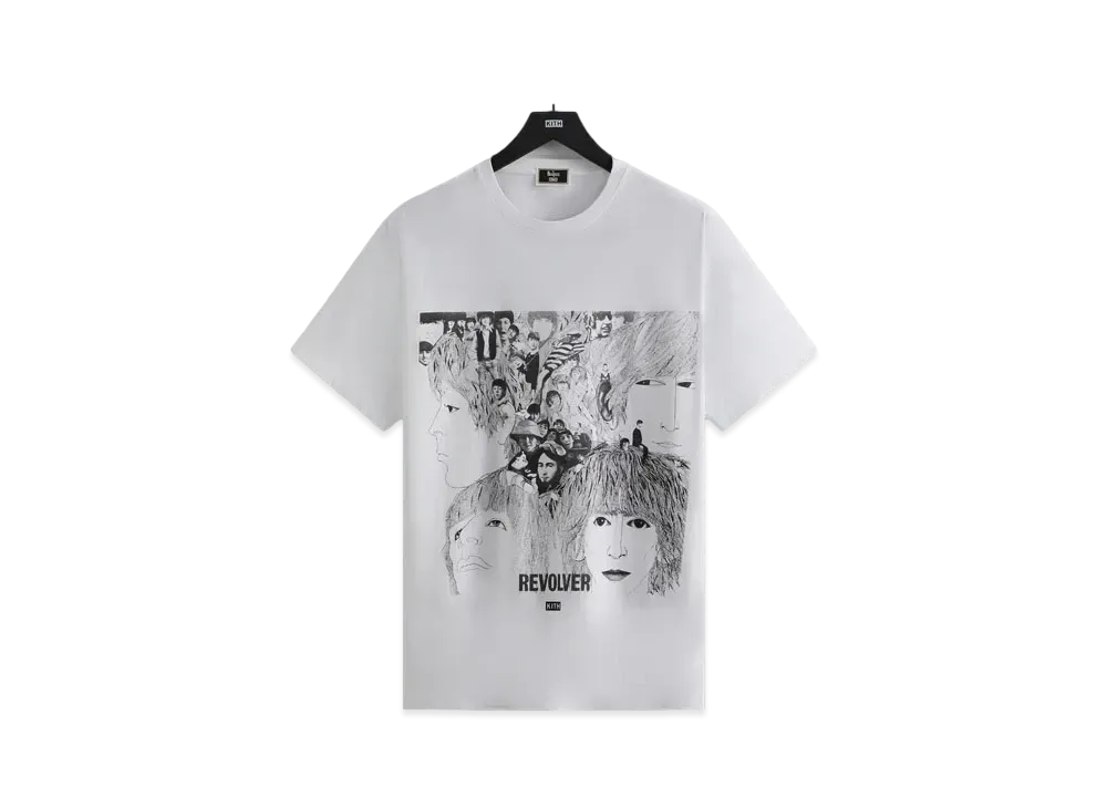 Kith x the Beatles Revolver Vintage Tee "White"