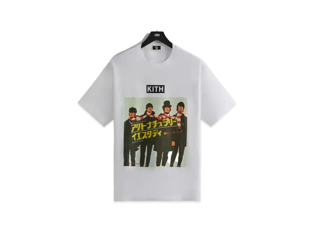 Kith x The Beatles Live From Japan Vintage Tee "White"