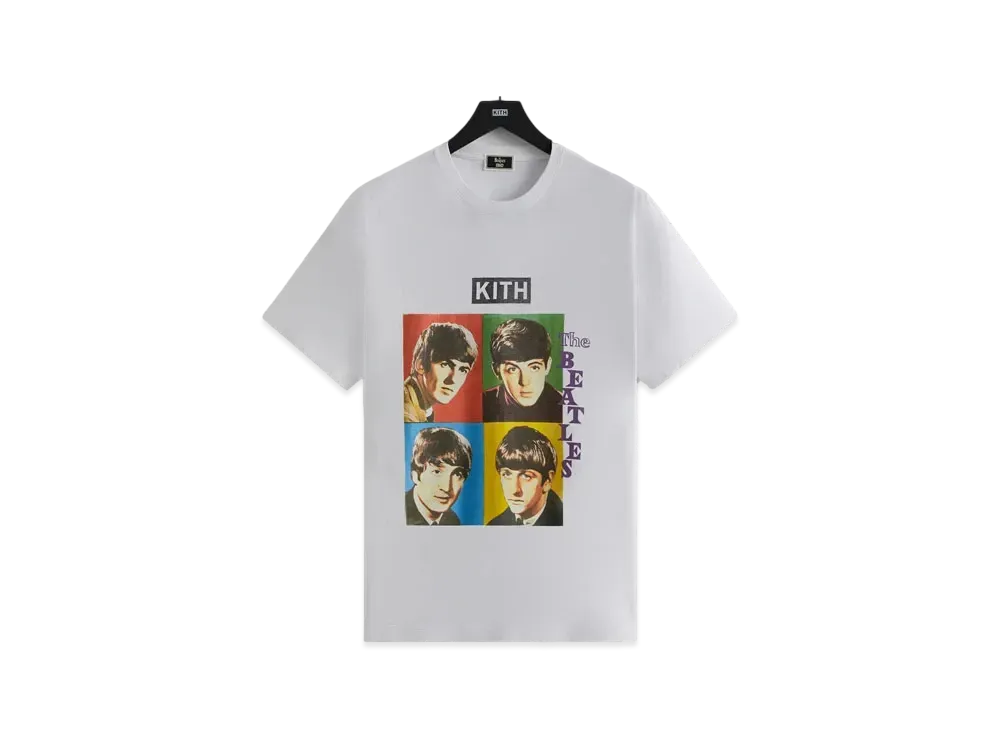 Kith x The Beatles 1962 Vintage Tee "White"