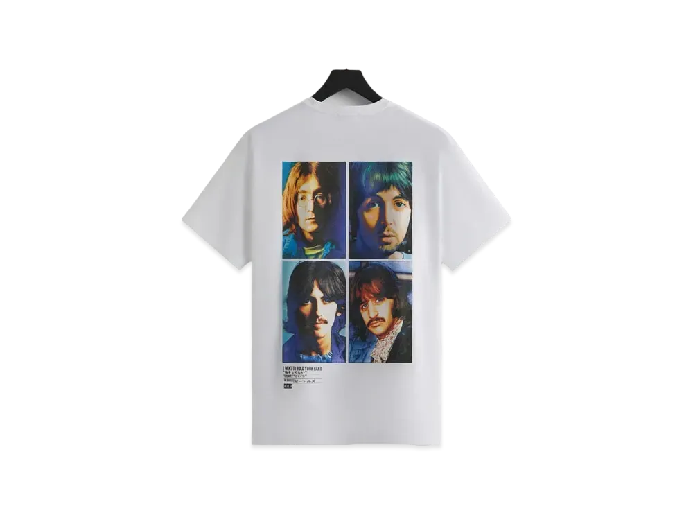 Kith x The Beatles Portrait Vintage Tee "White"