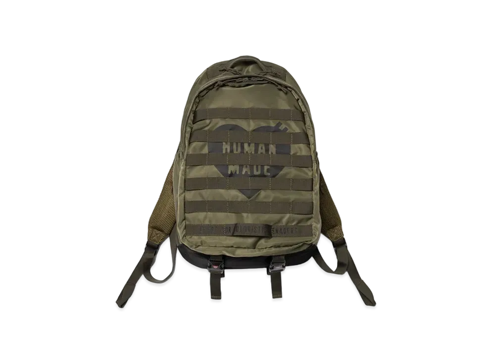 HUMAN MADE Military Backpack "Olive Drab"