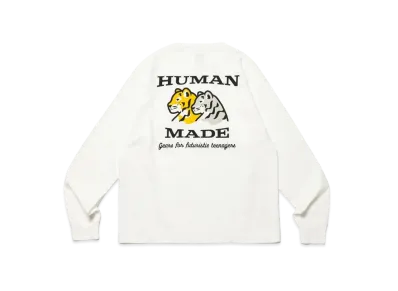 HUMAN MADE Graphic L/S T-Shirt #1 "White"