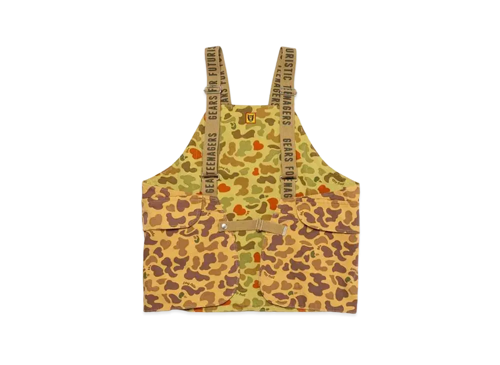 HUMAN MADE Duck Camo Reversible Hunting Vest "Olive Drab"