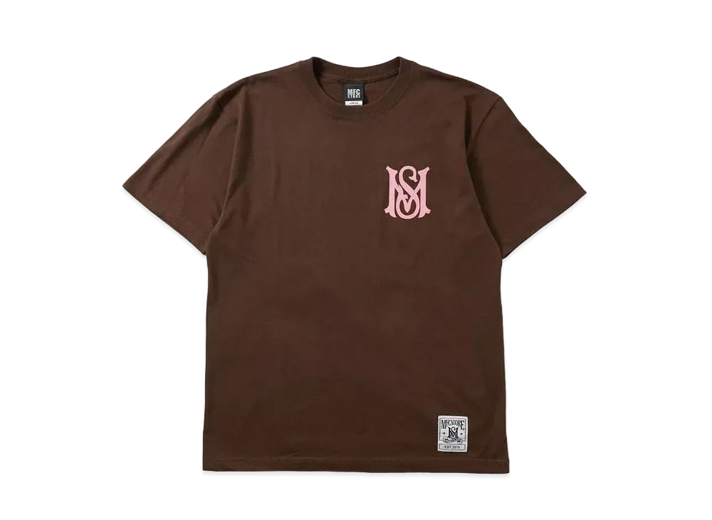 SNKRDUNK x MFC STORE Original Logo T-Shirt "Brown"