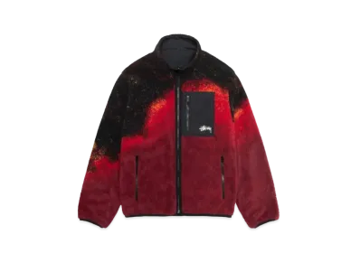 Stussy Sherpa Reversible Jacket "Lava"