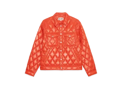 Stussy Ranch Jacket Quilted Nylon "Persimmon"