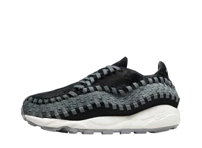 ナイキ ウィメンズ エアフットスケープ ウーブン "ブラック アンド スモークグレー"