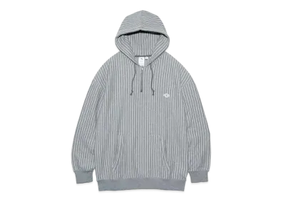 nanamica x PUMA PM-Striped Hoodie "Mideum Gray Heather"