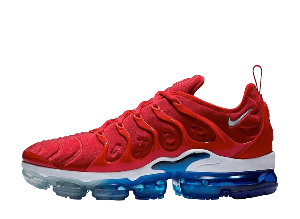 ナイキ エアヴェイパーマックス プラス "ユニバーシティレッド/ホワイト/ブラック"