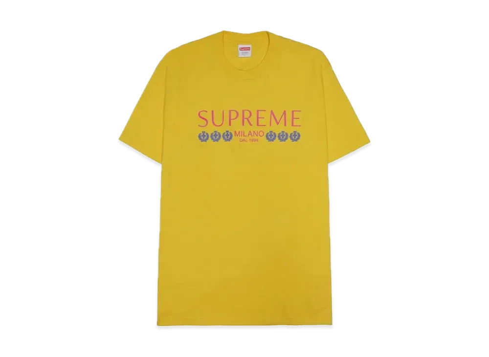 Supreme Milano Tee "Yellow"