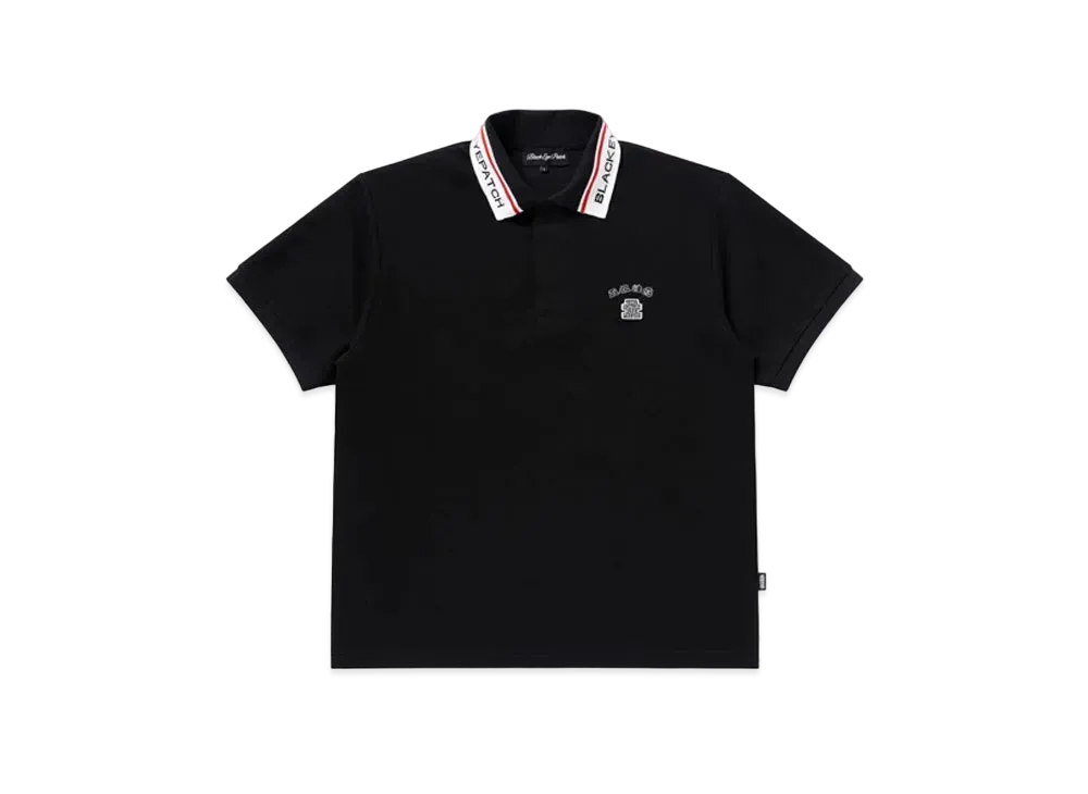 Blackeyepatch Logo Collared HWC Polo Shirt "Black"