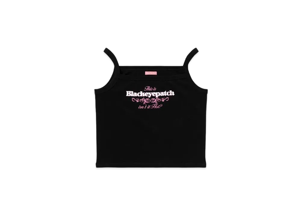 Blackeyepatch This Is BEP Cropped Camisole "Black"