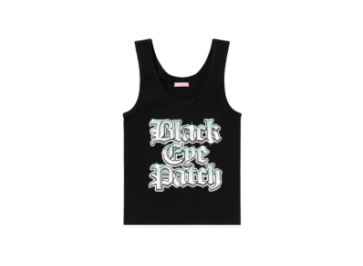 Blackeyepatch Blackletter Airbrush Tank "Black"