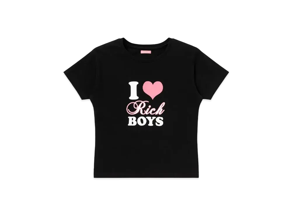 Blackeyepatch Rich Boys Baby Tee "Black"