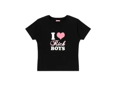 Blackeyepatch Rich Boys Baby Tee "Black"