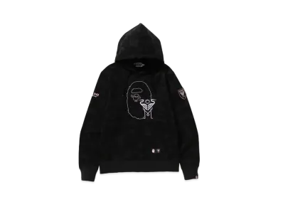 A BATHING APE x INTER MIAMI CF Camo Pullover Hoodie "Black"